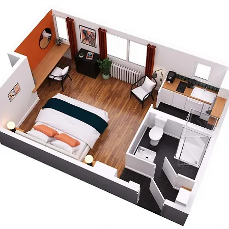 Vaillant - Cozy & Design - 3 Min From Metro 14 Apartment
