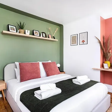 Apartment Vaillant - Cozy & Design - 3 Min From Metro 14 *